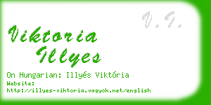 viktoria illyes business card